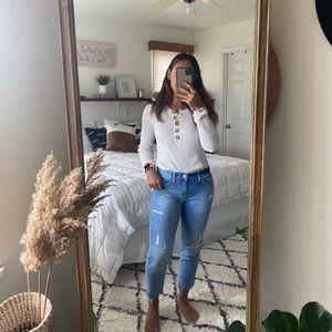 Tommy Hilfiger Boyfriend low rise Jeans